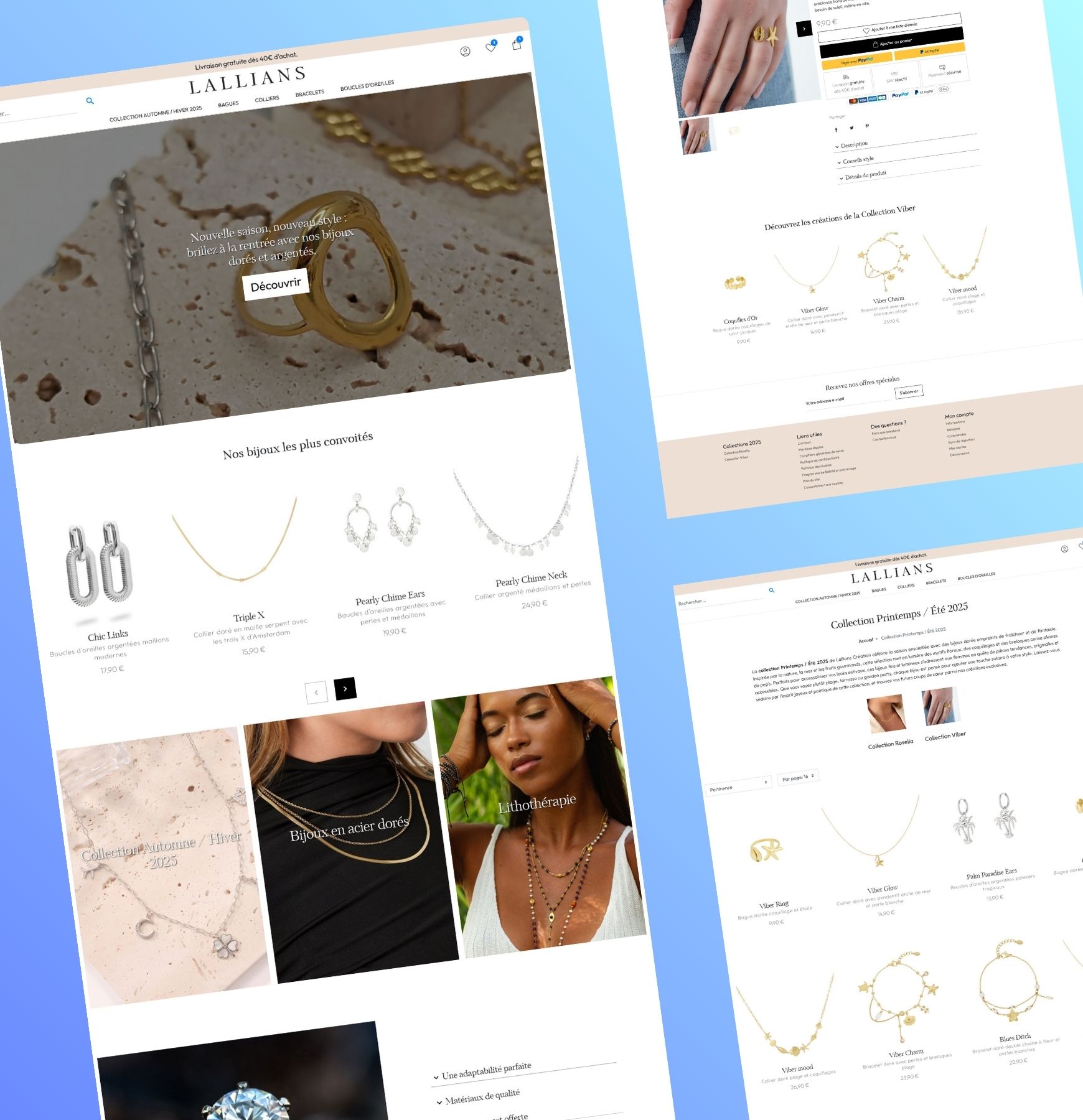 Étude de cas : <b>Lallians Création</b>