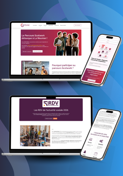 1 landing page responsive optimisée SEO